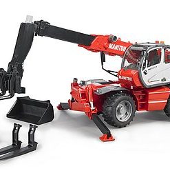 MANITOU MRT 2150 PALA EXTENSIBLE CON ACCESORIOS BRUDER 02129