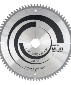 Disco Sierra 10 X 80 Dientes Multimaterial BOSCH 2608.642.201-000