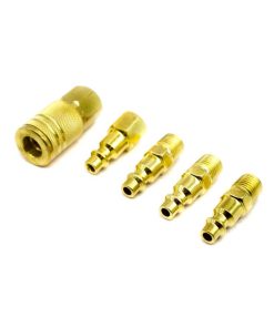 ACOPLES RAPIDO 5PZ BRONCEADOS MAKAWA MK-0650