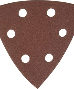 LIJA DELTA ROJO Gr.180 x 10u.PARA MADERA 6 ORIFICIOS.LARGA VIDA. Makita B-21602