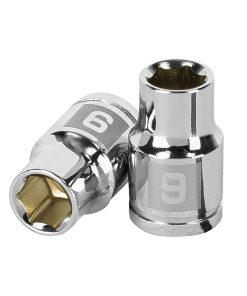 Dado de 9 mm, 6 puntas, cuadro 3/8″, Truper D-3809-HM 13673