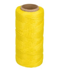 Carrete con 65 m de hilo para albañil amarillo, Truper HIL-65A 14045