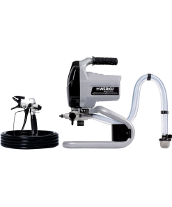 Werku Wk500500, Equipo Electrico Airless, Potencia 0.7 Cv, Caudal Aire 1.2 Lpm, Presion Maxima 205 Bar