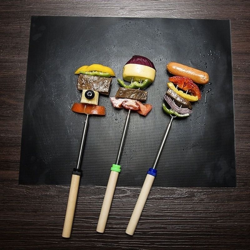 Esterilla para Barbacoa y Horno reutilizable – 30 x 40 cm (Pack de 5 Uds.) - Imagen 5