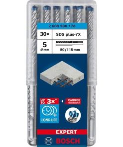 SDS plus-7X 30pcs 5x