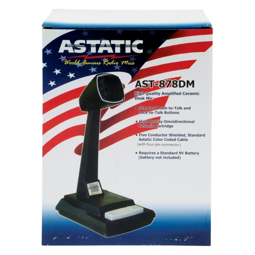 Astatic AST-878DM Microfono de sobremesa (copia) - Imagen 2