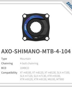 POTENCIOMETRO ARAÑA AXO SHIMANO MTB (4-104BCD) SIGEYI