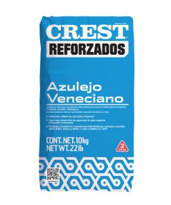CREST AZULEJO VENECIANO BLANCO 10 KG.