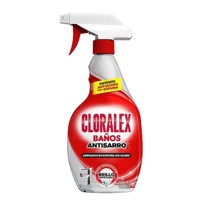 0250 CLORALEX BAÑOS ANTI SARRO 650ML TRIGGER - Imagen 2