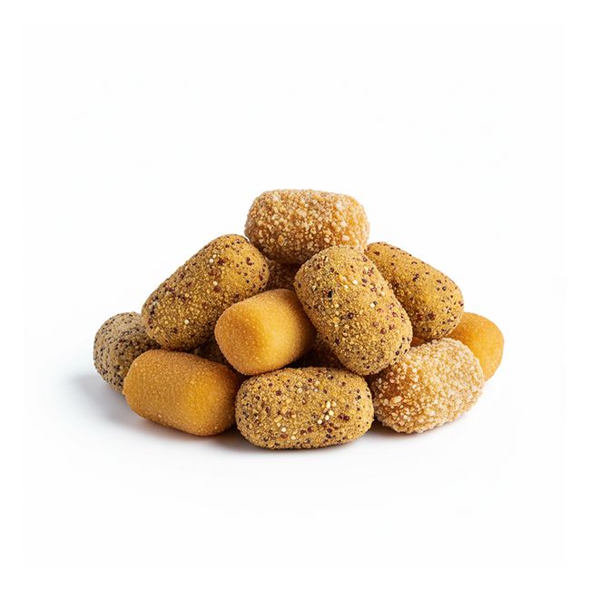 «FOOD SERVICE» DEGUSTACION CROQUETAS 30gr SURTIDO PREMIUM BANDEJA 10und (CAJA 12 BANDEJAS)