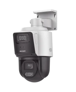 [TandemVu] Domo PT IP 4 MP + 4MP / IP66 / WDR / PoE / MicroSD / Micrófono y Altavoz