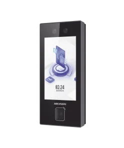 Terminal Facial Min Moe WiFi / Stand Alone / Lector de QRs Físico de Alta Velocidad / 3000 Rostros / Pantalla 4.3″ / Administrable en la Nube con HikConnect Teams / Exterior IP65