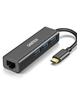 Adaptador Choetech USB 3.0/Ethernet/RJ-45, HUB-U02
