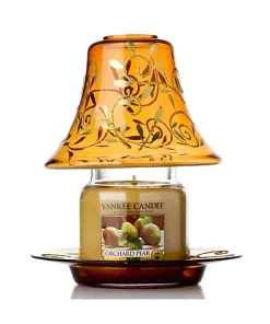 YC Amber & Gold Glass Pantalla Grande