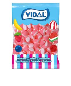 1009552 – Besos Fresa bolsa 1,5 Kg – 250 Unidades