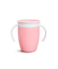 VASO/TAZA ANTIGOTEO 360º C/ASAS ROSA