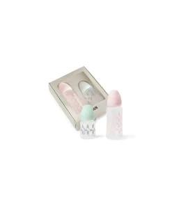 TOUS SET DE 2 BIBERONES ROSA